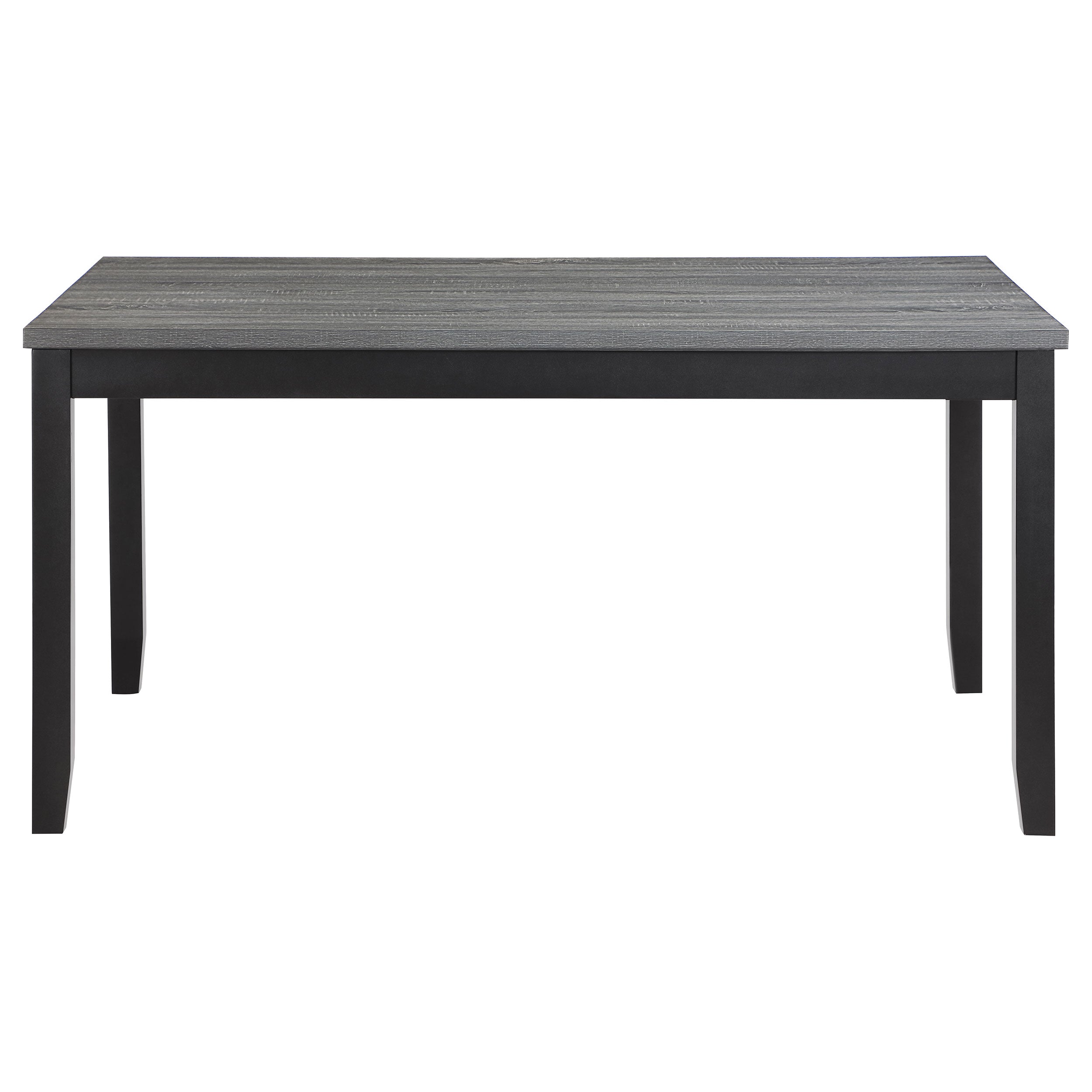 Barlow  Rectangular Dining Table Set Grey and Black
