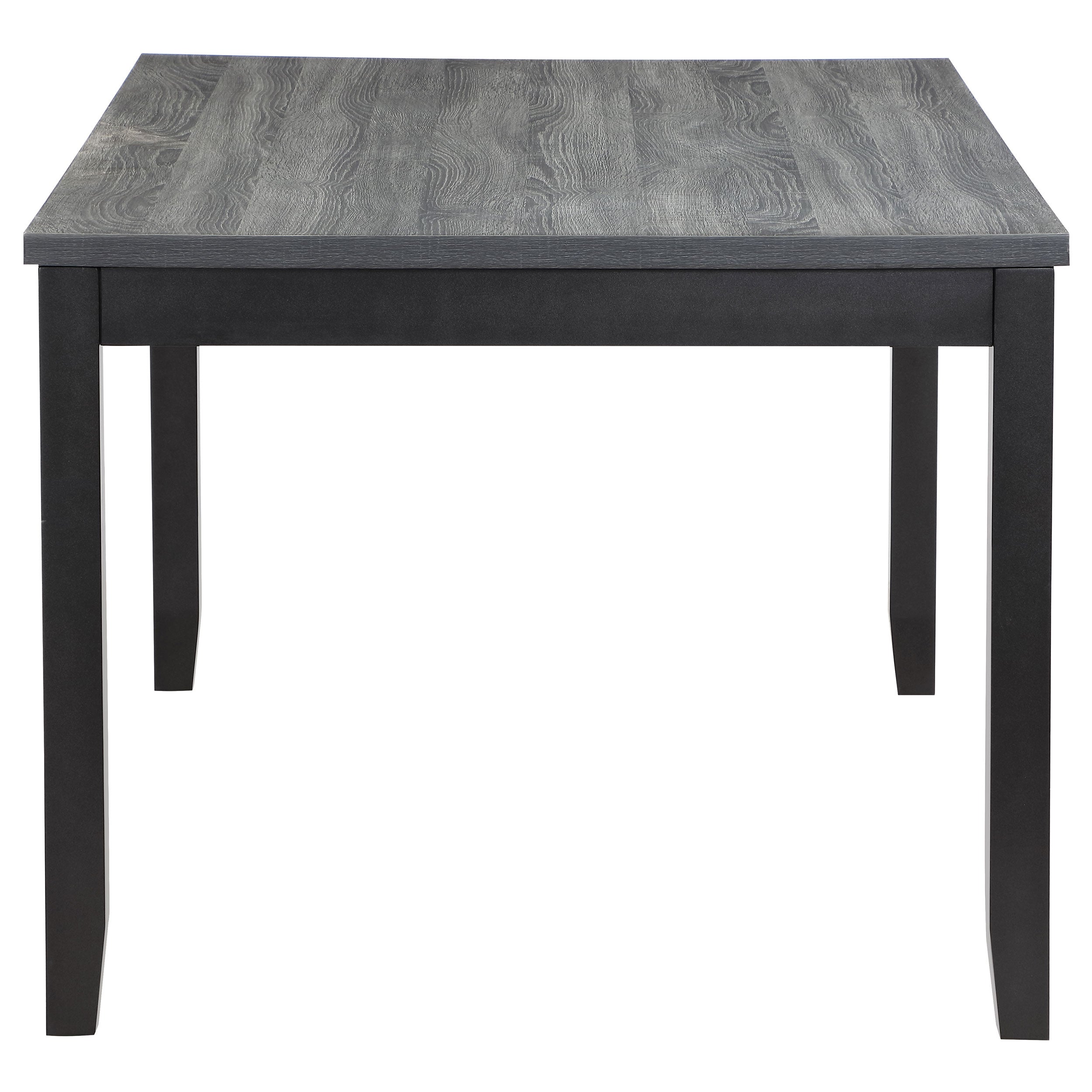 Barlow  Rectangular Dining Table Set Grey and Black