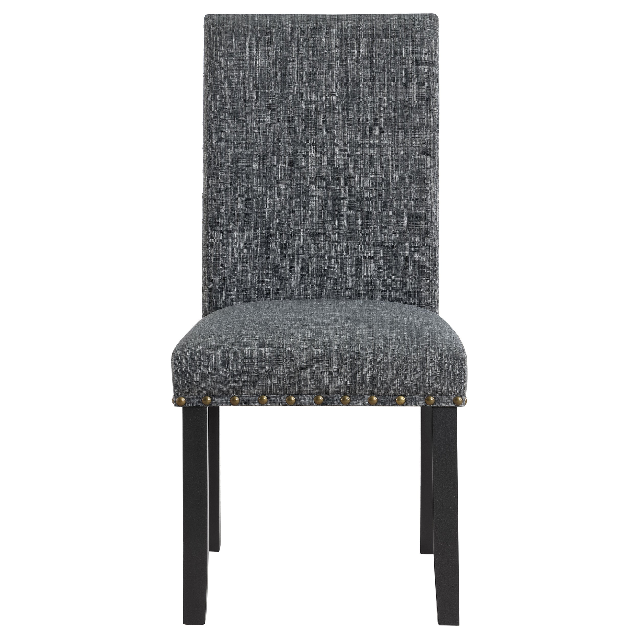 Barlow  Rectangular Dining Table Set Grey and Black