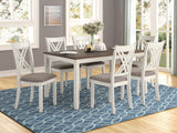 Fortress  Rectangular Dining Set Vintage Vanilla