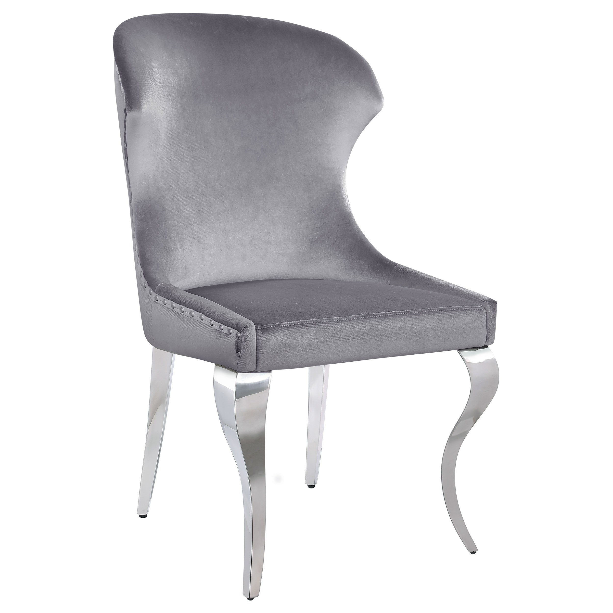 Cheyanne Upholstered Dining Side Chair Black (Set of 2)