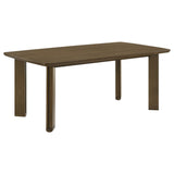 Ottowa  Rectangular Wood Dining Room Table Set Brown
