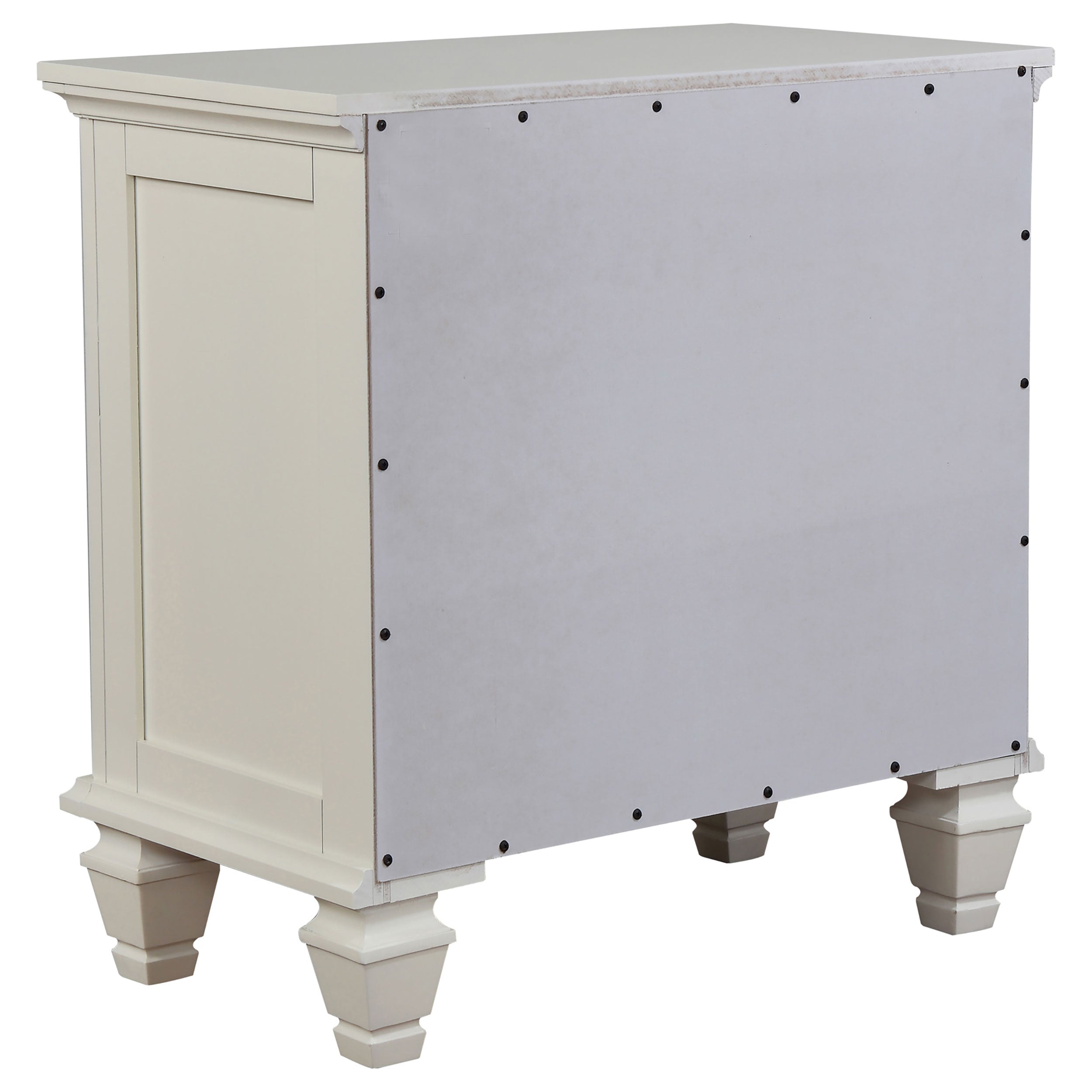 Sandy Beach 3-drawer Nightstand Black