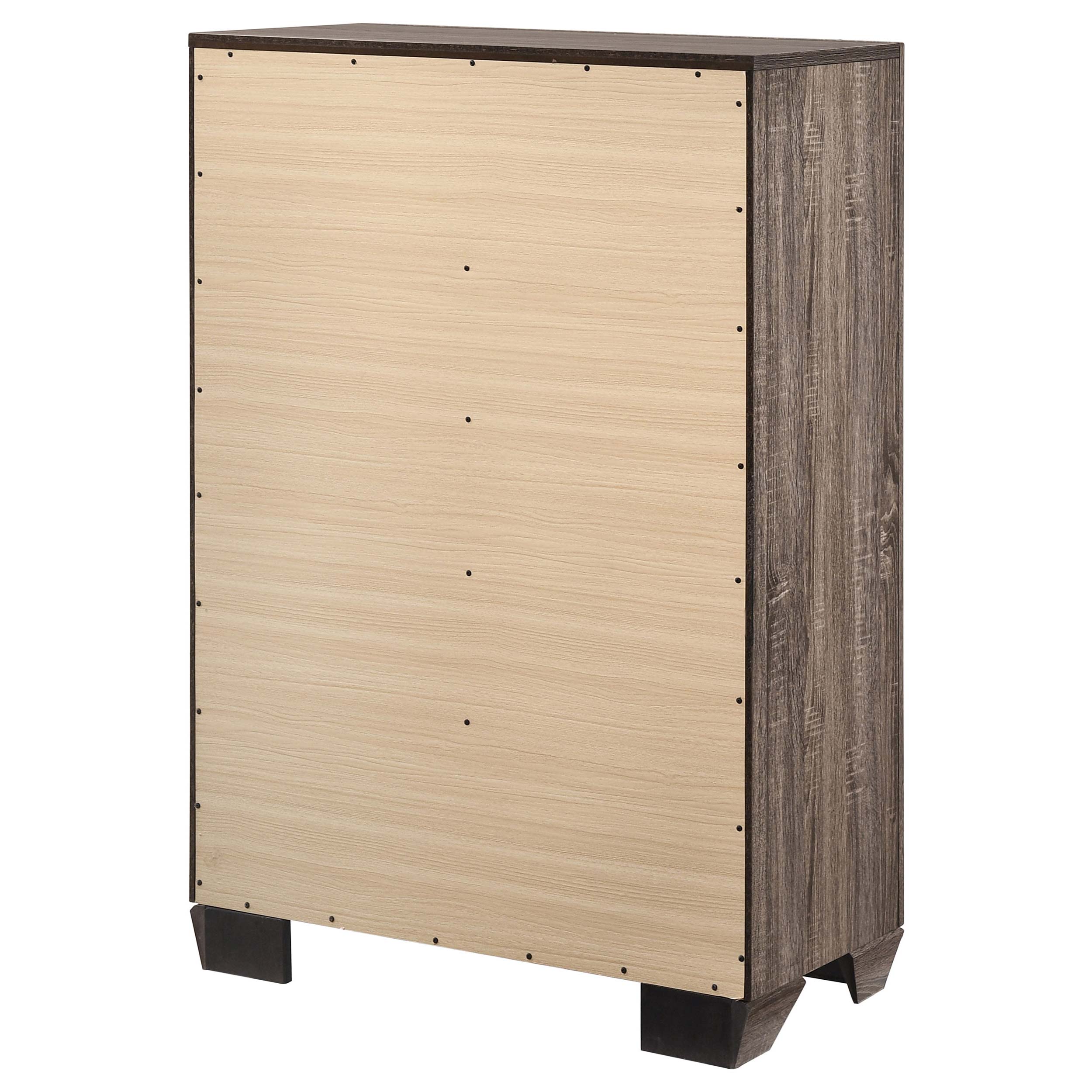 Kauffman 5-drawer Bedroom Chest Dark Cocoa