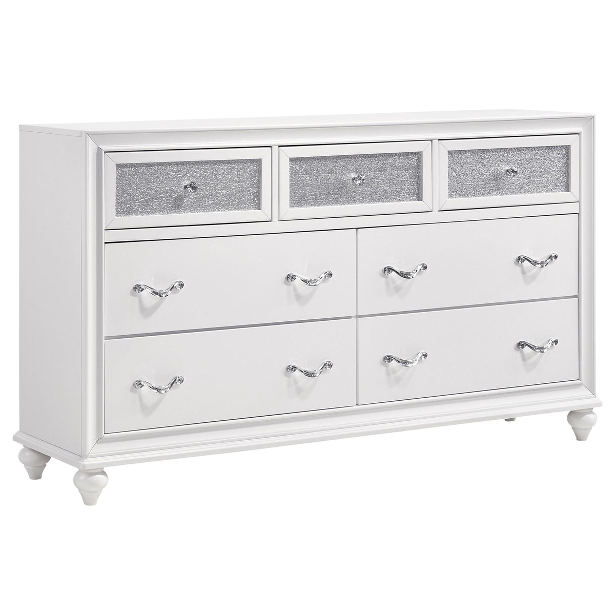 Barzini 7-drawer Dresser Black