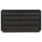Leandro 8-drawer Bedroom Dresser Cabinet Burnished Black