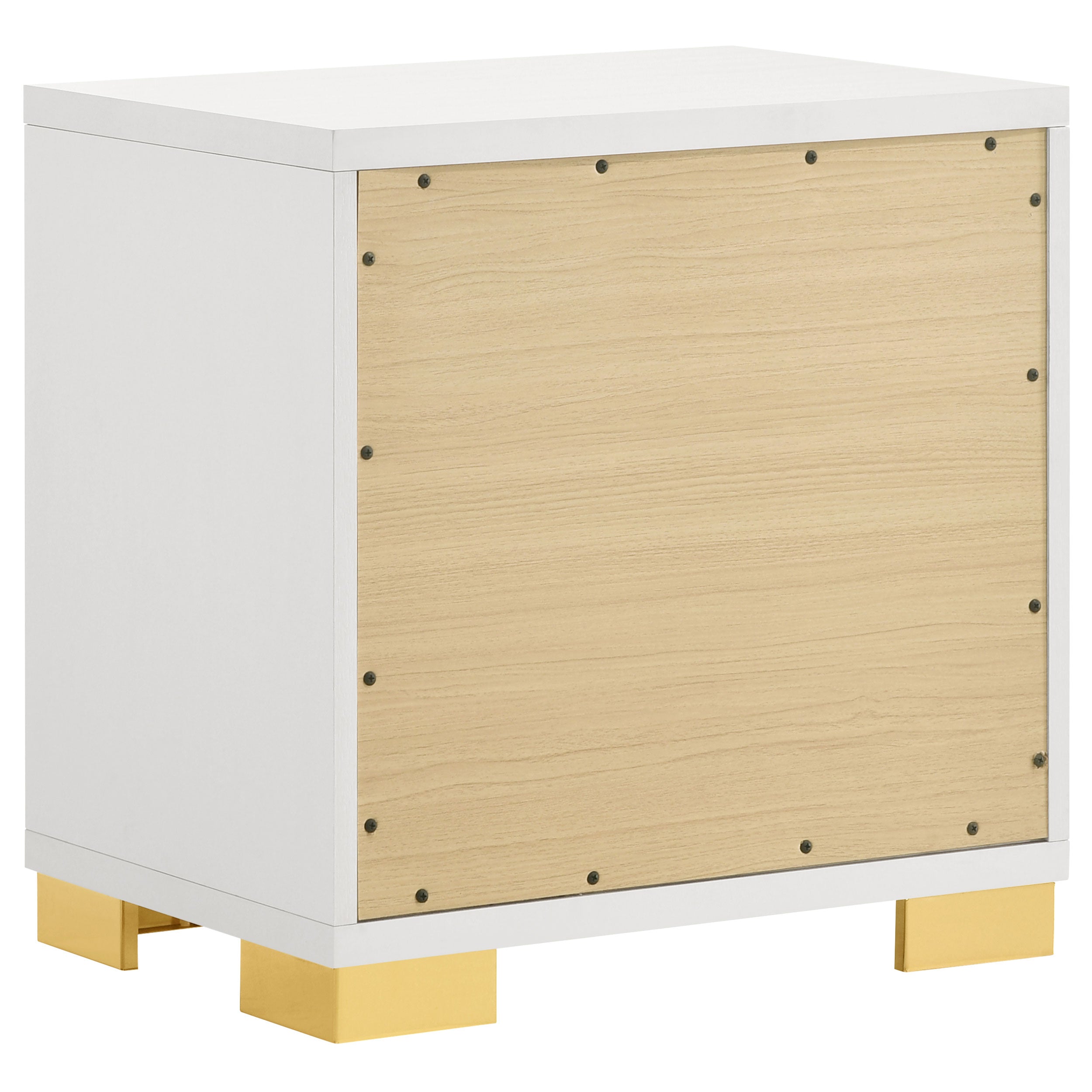 Marceline 2-drawer Nightstand Black