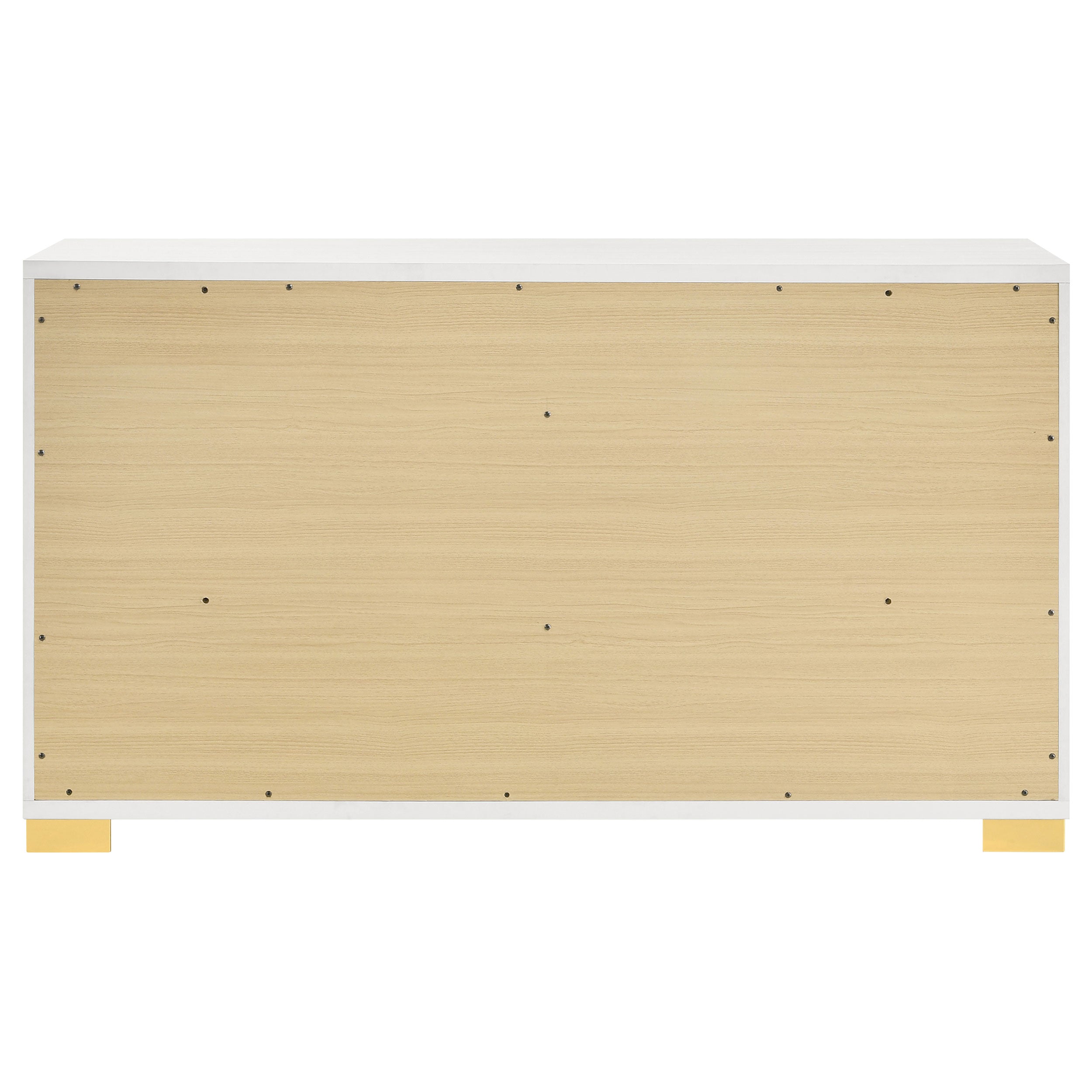 Marceline 6-drawer Dresser Black