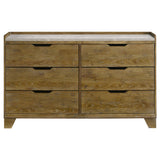 Henderson 6-drawer Bedroom Dresser Cabinet Medium Oak