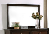 Antonella Upholstered Dresser Mirror Camel