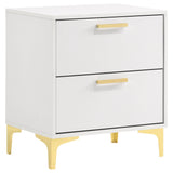 Kendall 2-drawer Nightstand Black