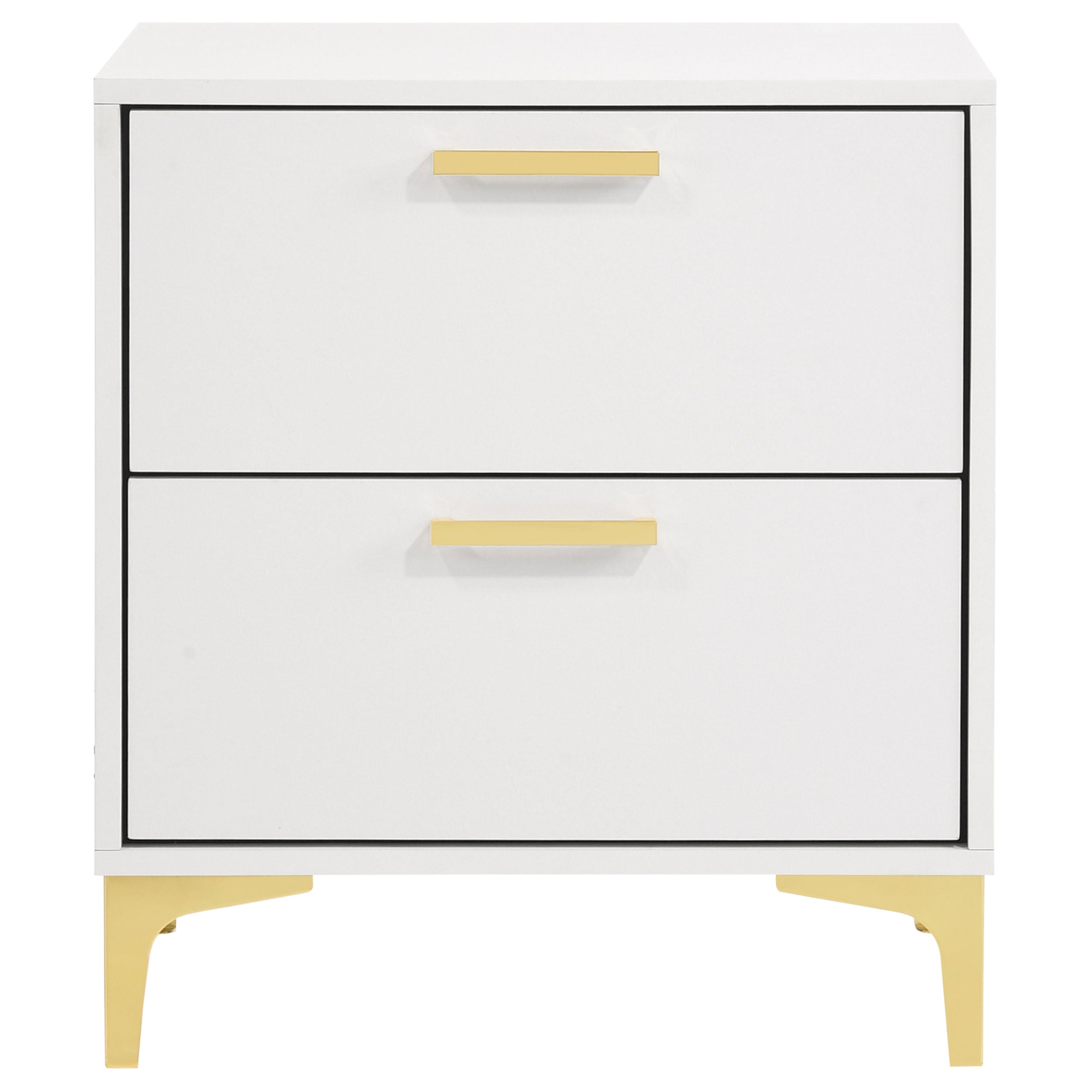 Kendall 2-drawer Nightstand Black