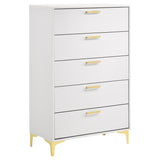 Kendall 5-drawer Bedroom Chest Black