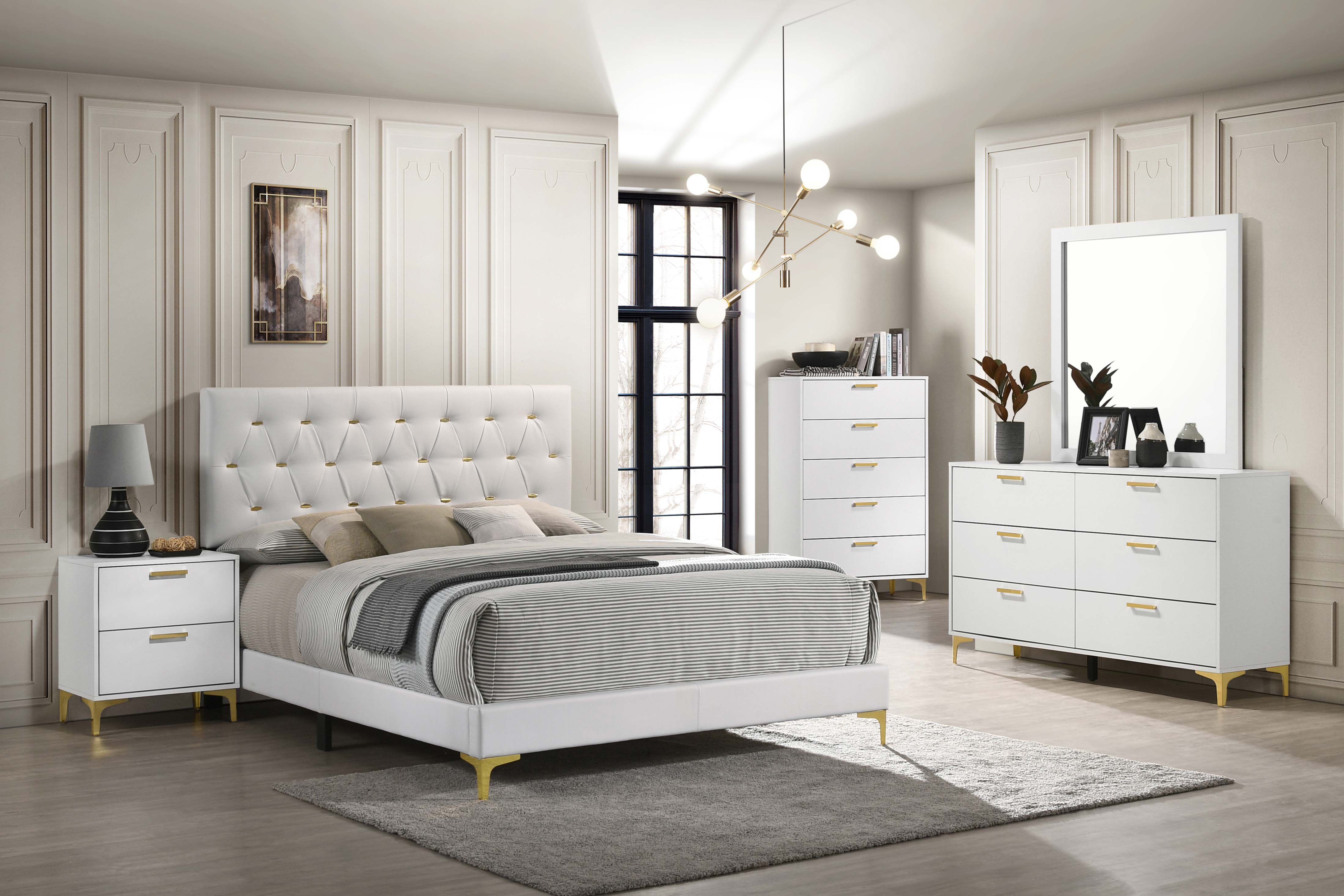 Kendall 5-drawer Bedroom Chest Black