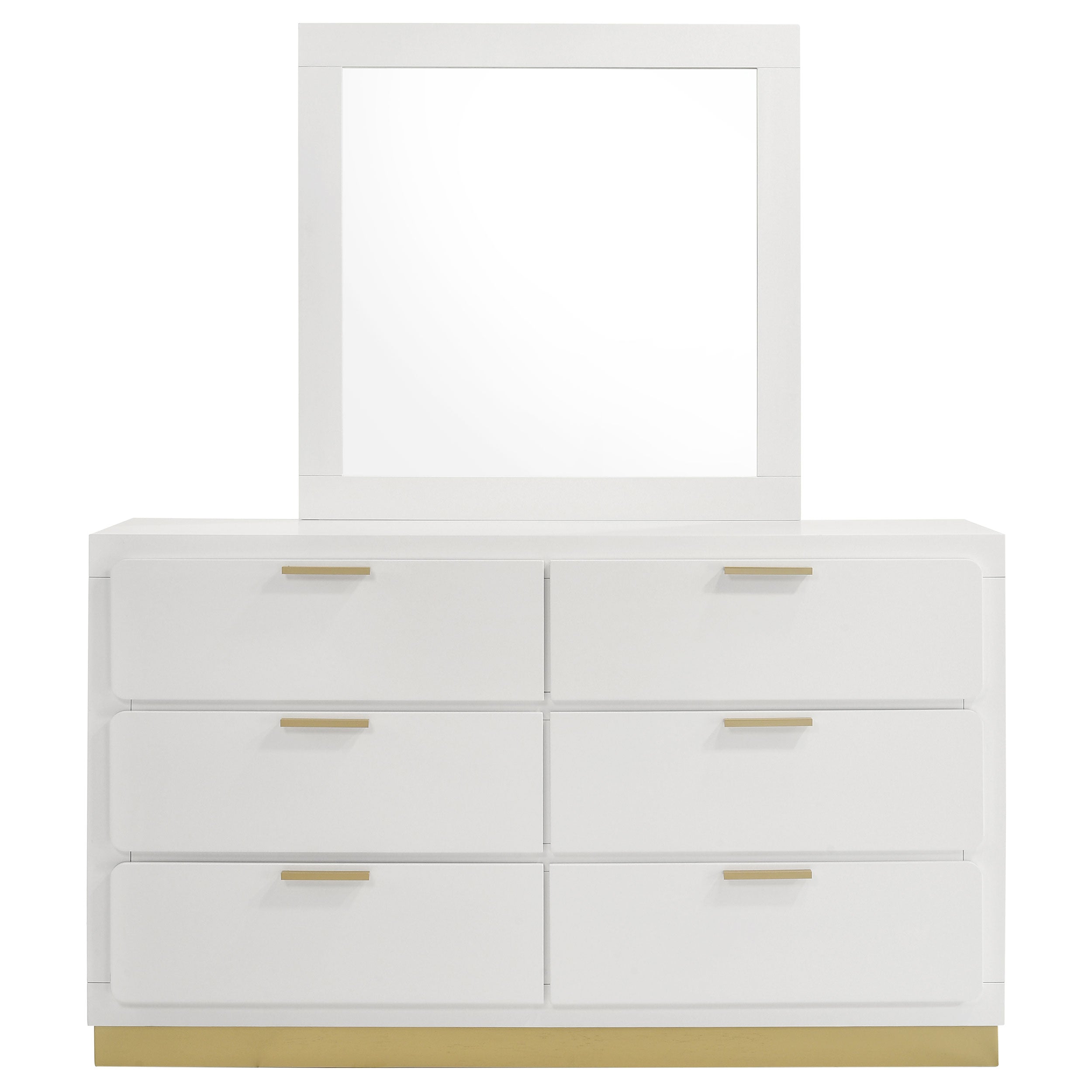 Caraway 6-drawer Dresser Black