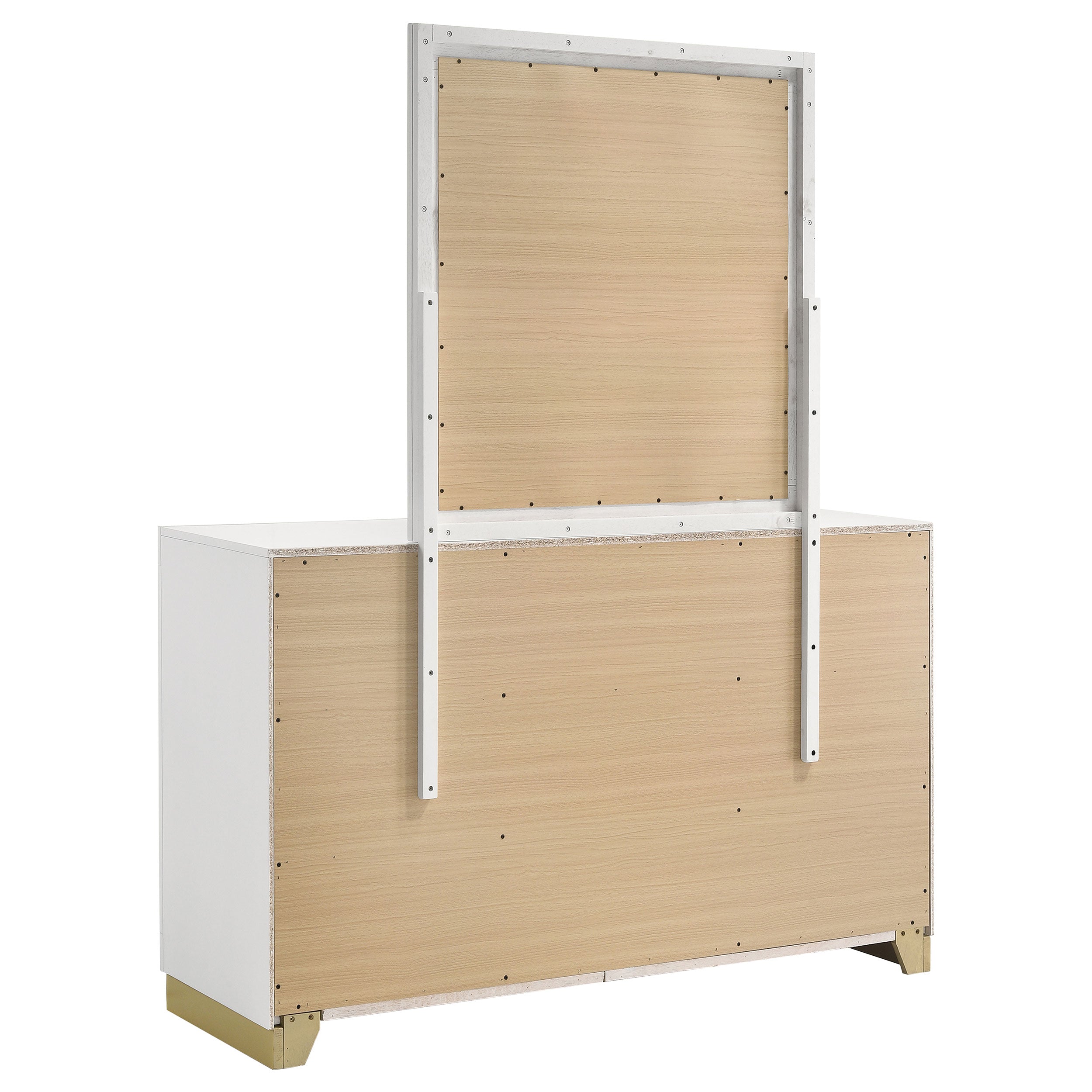 Caraway 6-drawer Dresser Black