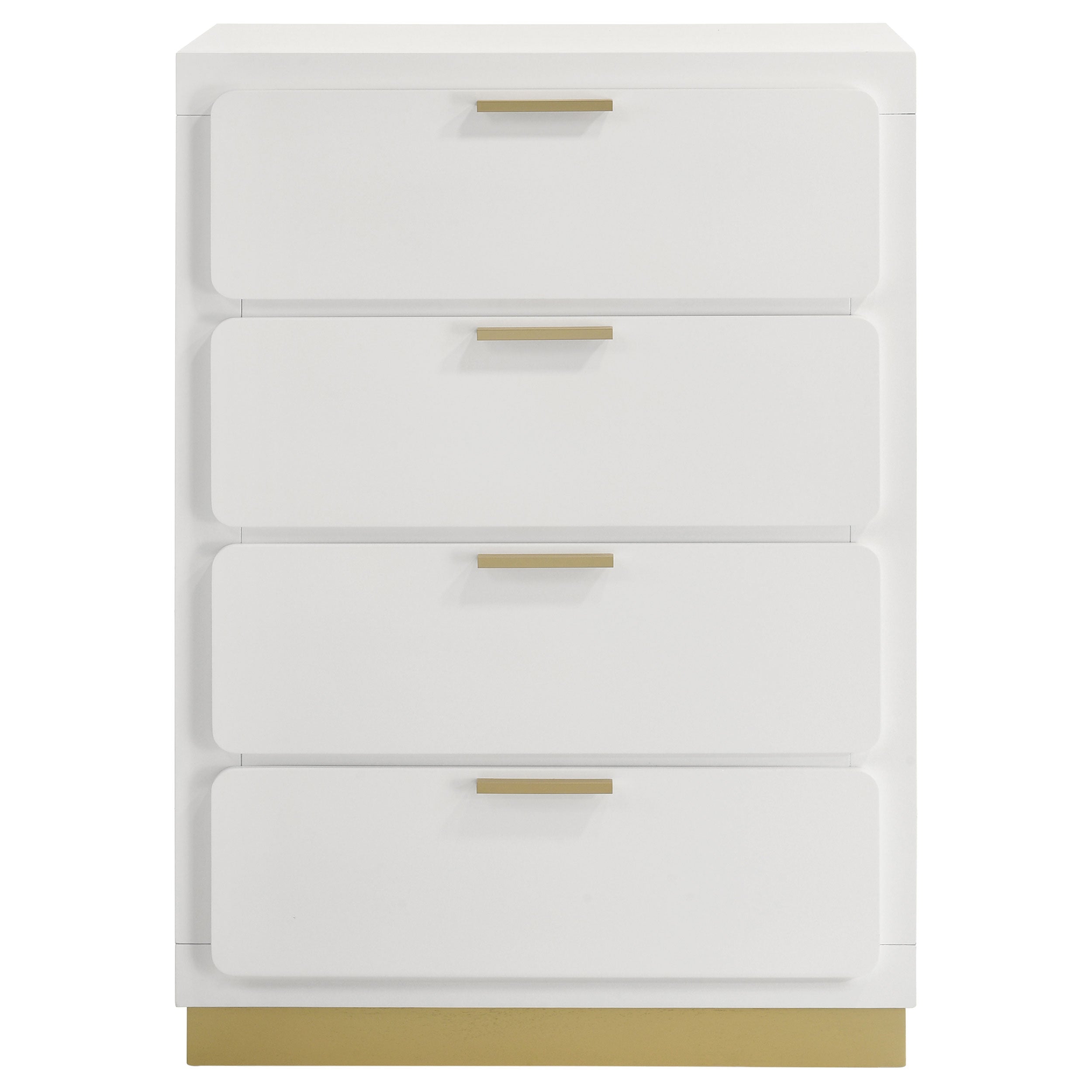Caraway 4-drawer Bedroom Chest Black