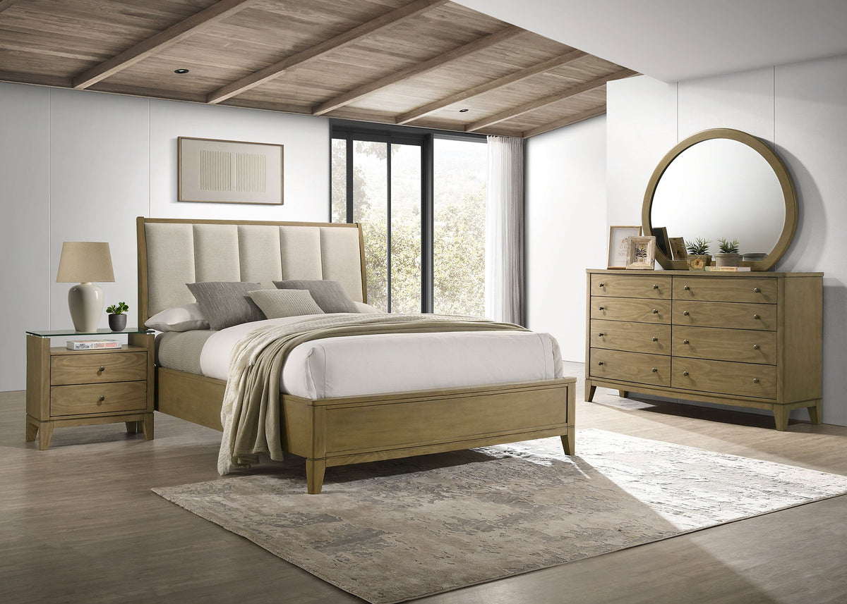 Granada  California King Bedroom Set Natural Pine