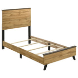 Kaywood 52-inch  Panel Bed Natural Pine