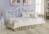 Halladay Metal  Daybed White