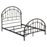Rowan Metal  Open Frame Bed Dark Bronze