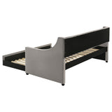 Chatsboro Upholstered  Daybed with Trundle Grey