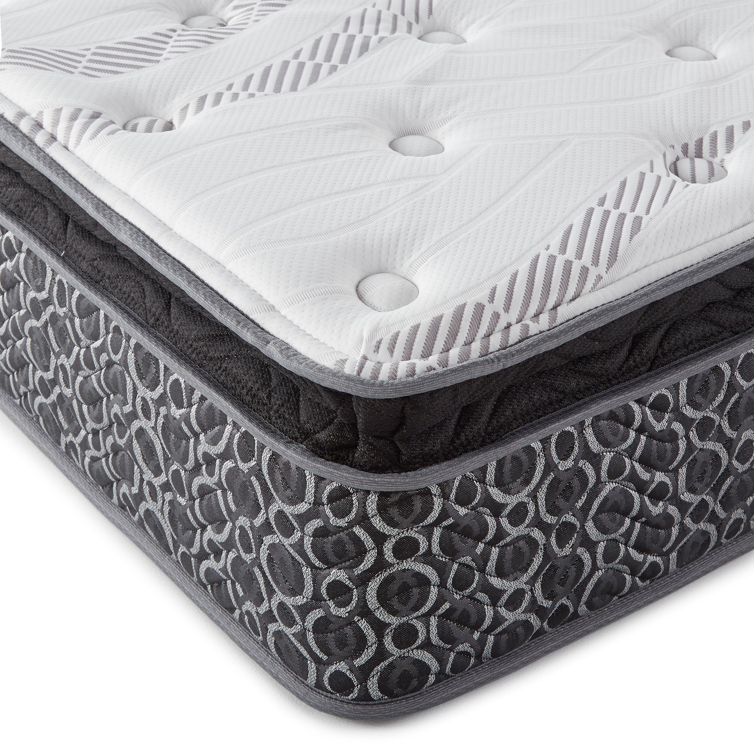 Hayes 11-inch  Pillow Top Memory Foam Hybrid Mattress
