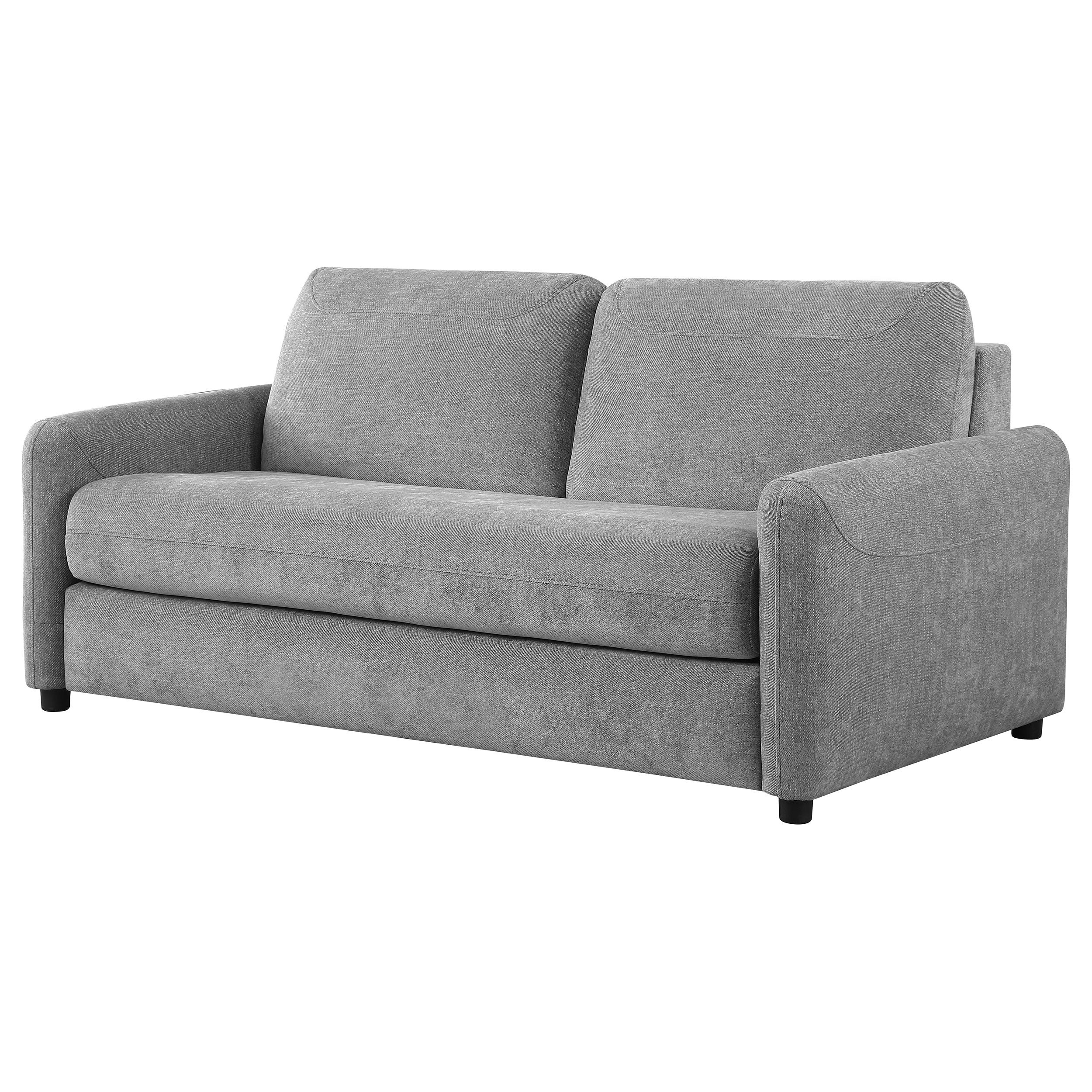 Rylie Upholstered Sofa Sleeper with  Mattress Beige
