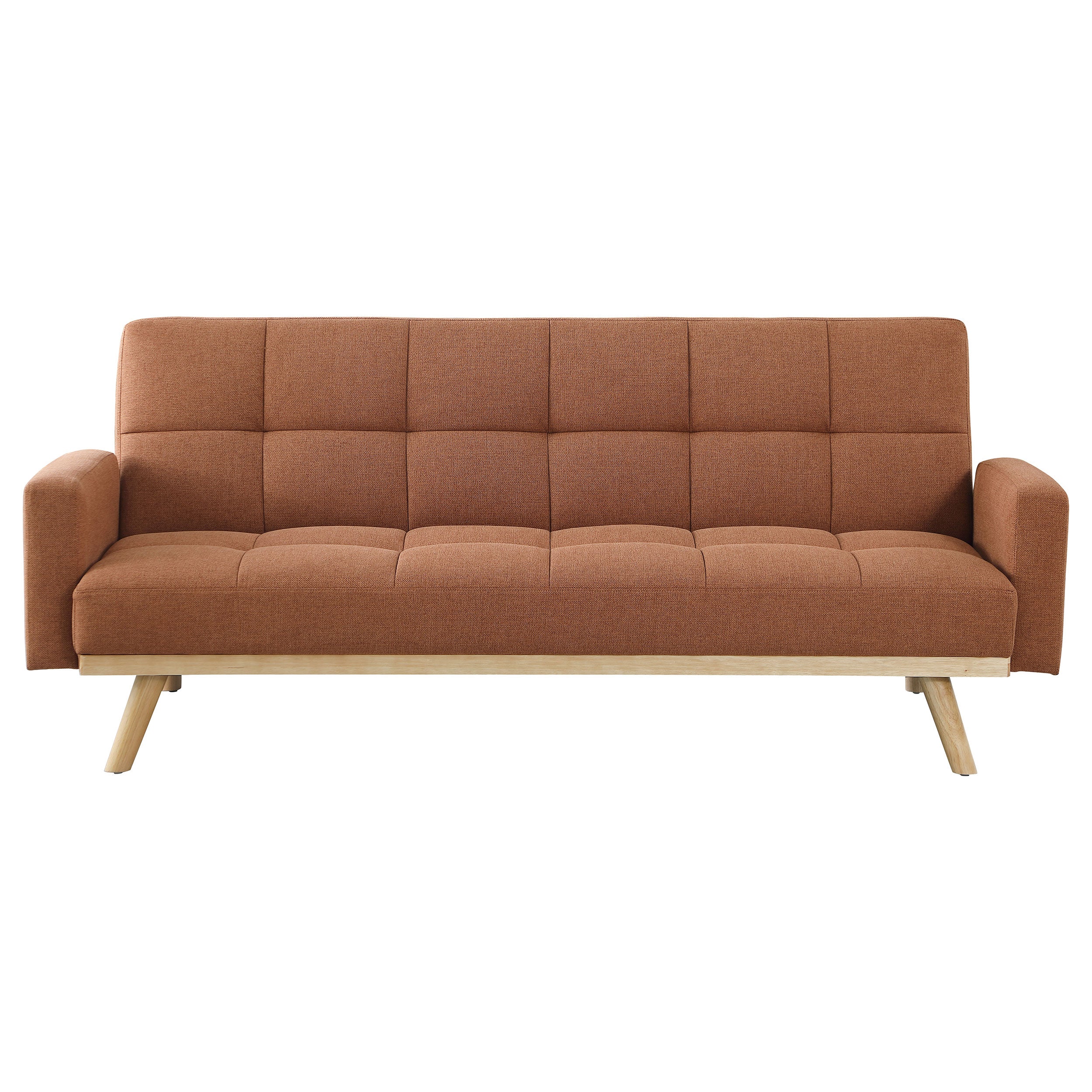 Kourtney Upholstered Tufted Convertible Sofa Bed Sage Green