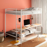 Campus  Workstation Bunk Bed Matte Black