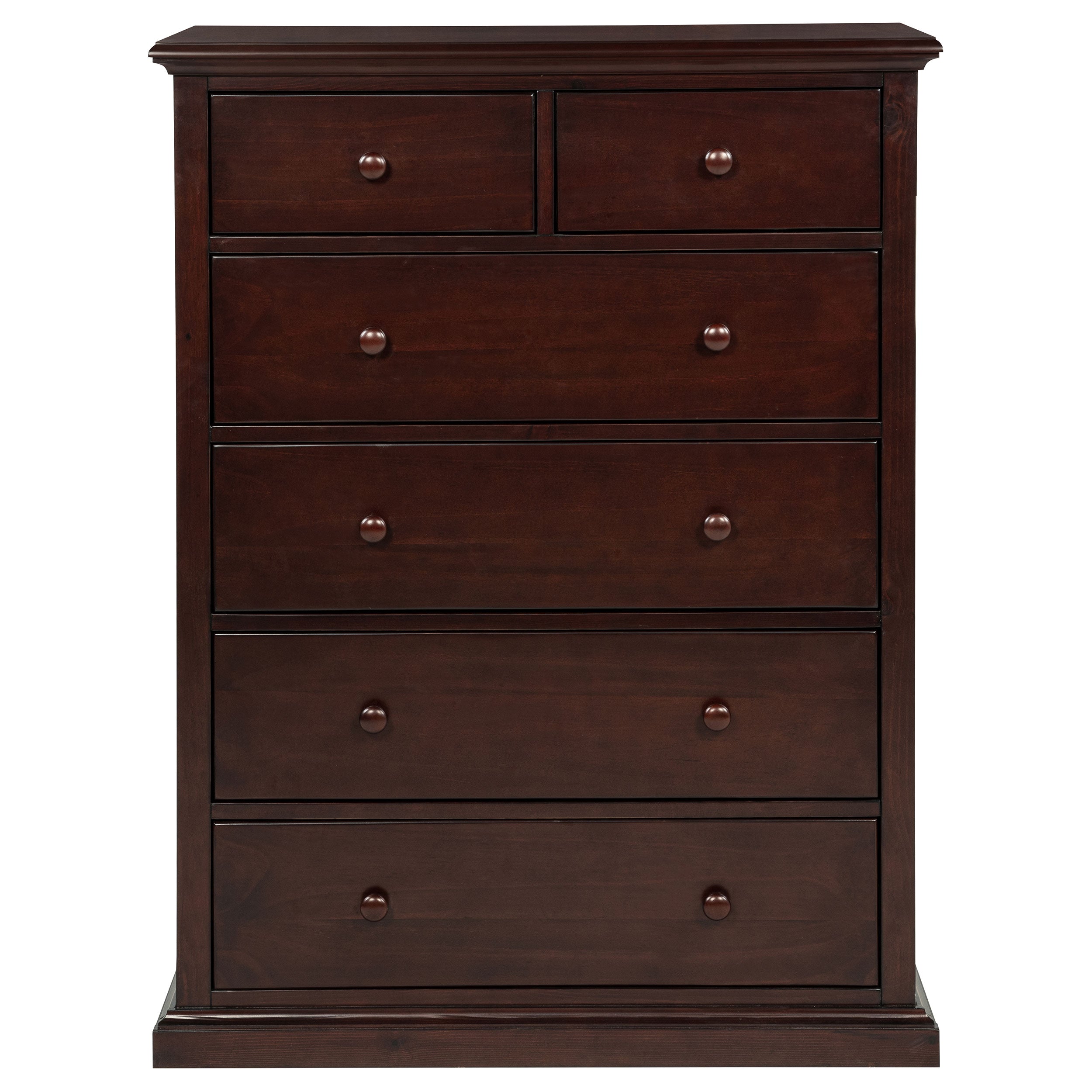 Sumerlin 6-drawer Bedroom Chest of Drawers Black