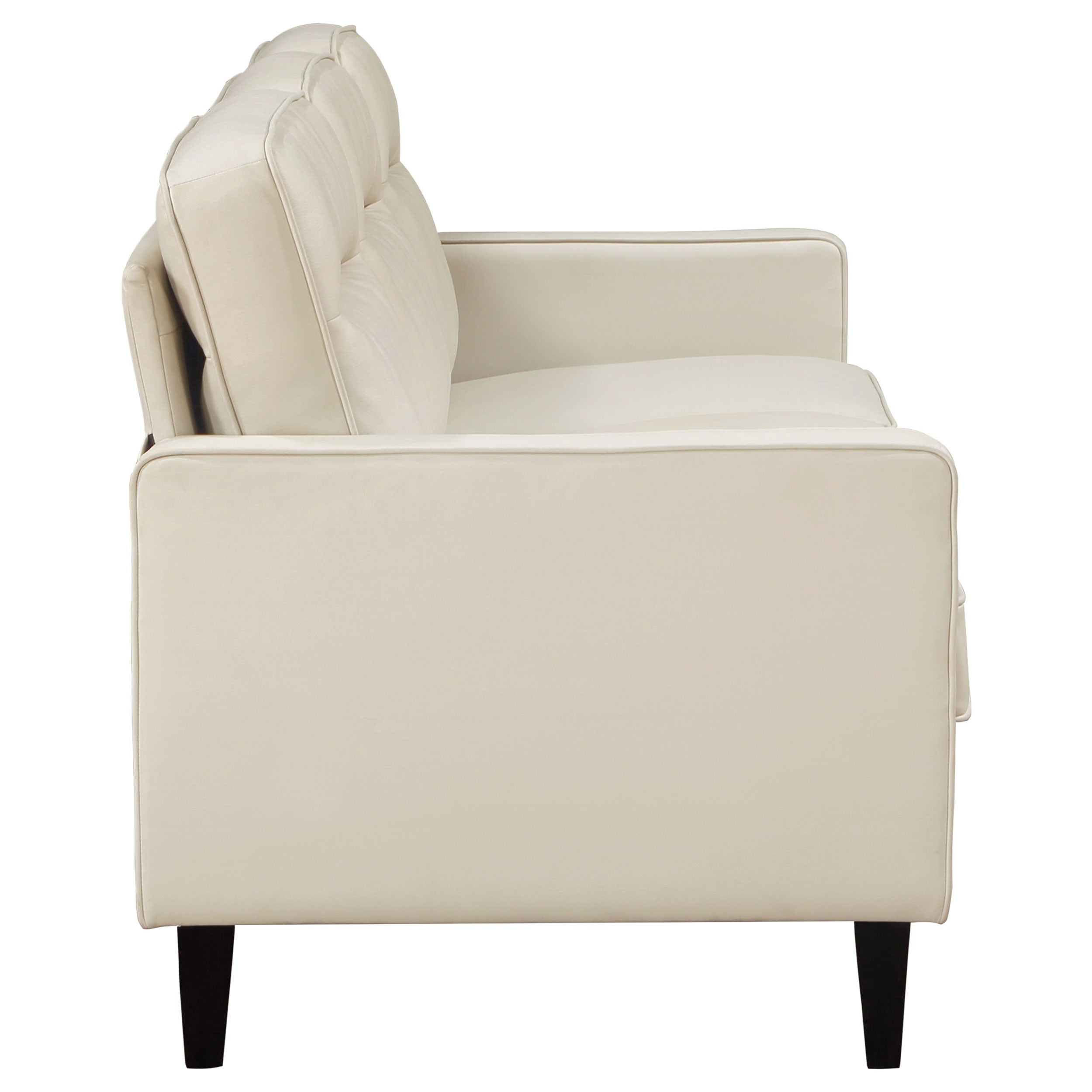 Jonah  Upholstered Track Arm Sofa Set Green