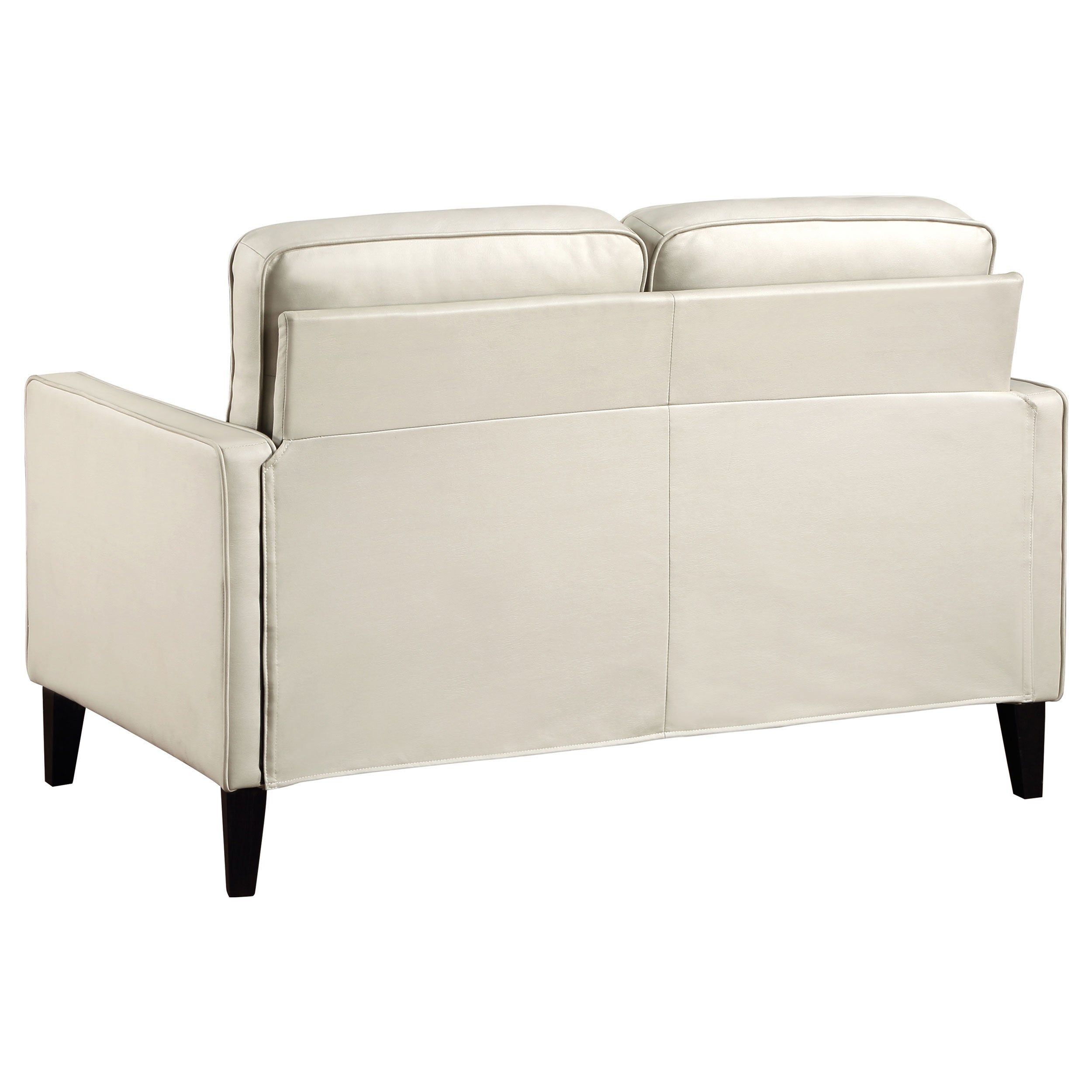 Jonah Upholstered Track Arm Loveseat Green