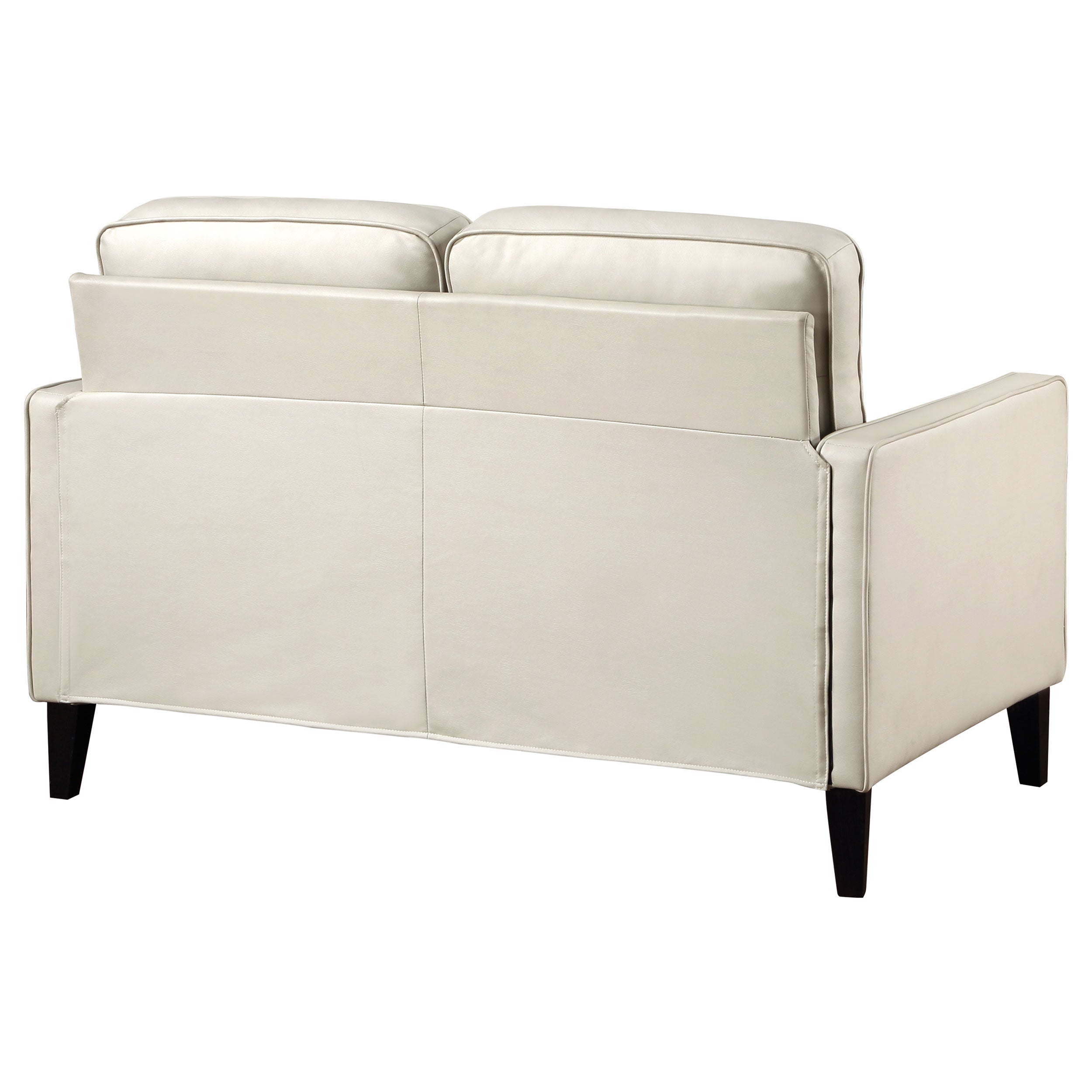 Jonah Upholstered Track Arm Loveseat Green