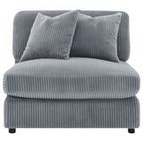 Blaine Upholstered Armless Chair Sand