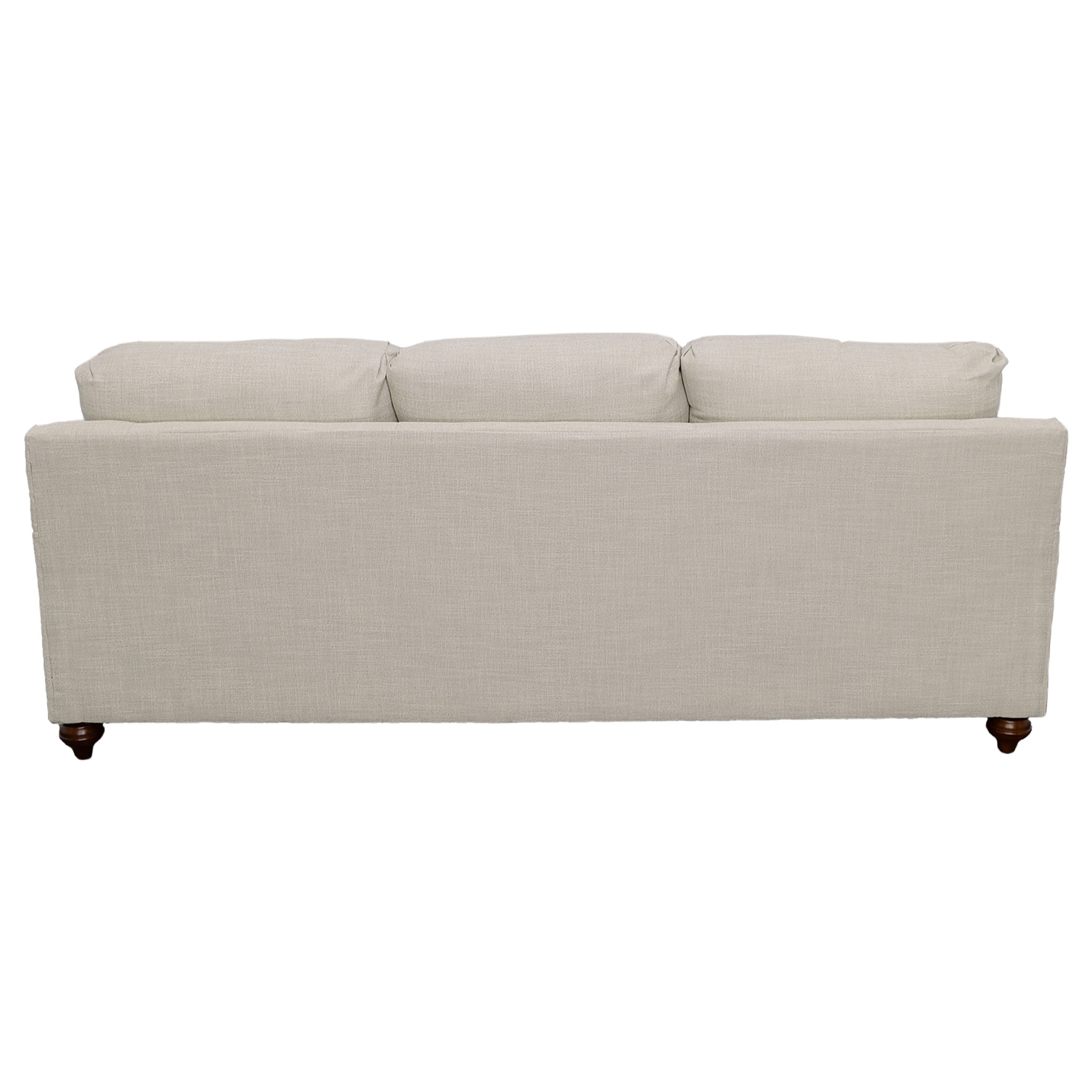 Glenn  Upholstered Sofa Set Light Grey and Blue