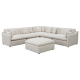 Hobson  Upholstered Modular Sectional Sofa Charcoal