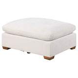 Lakeview Rectangular Upholstered Ottoman Dark Chocolate