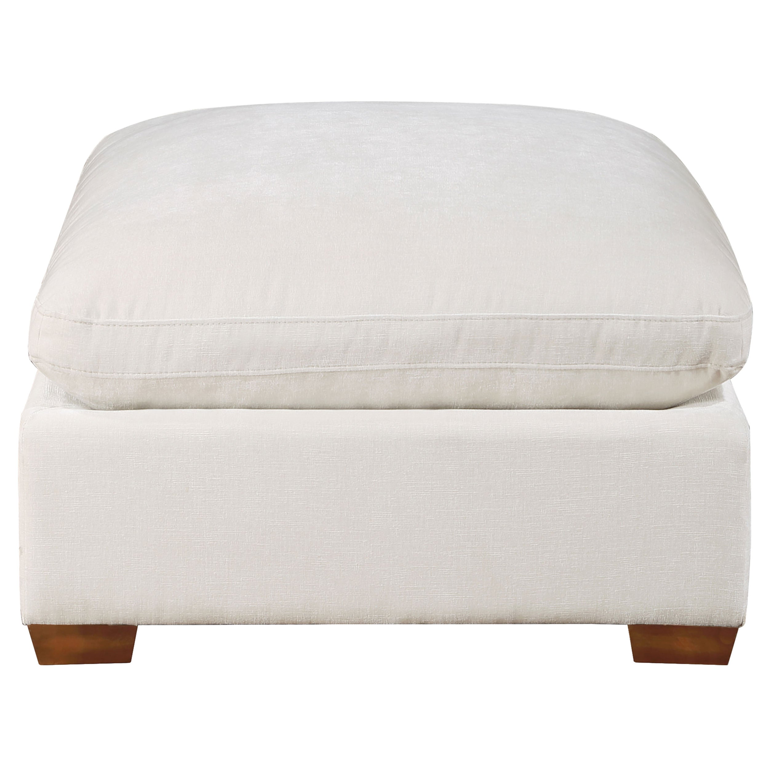 Lakeview Rectangular Upholstered Ottoman Dark Chocolate
