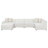 Freddie  Upholstered Modular Sectional Sofa Pearl