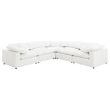Raleigh  Boucle Upholstered Modular Sectional Grey