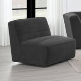 Sunny Upholstered Armless Chair Natural