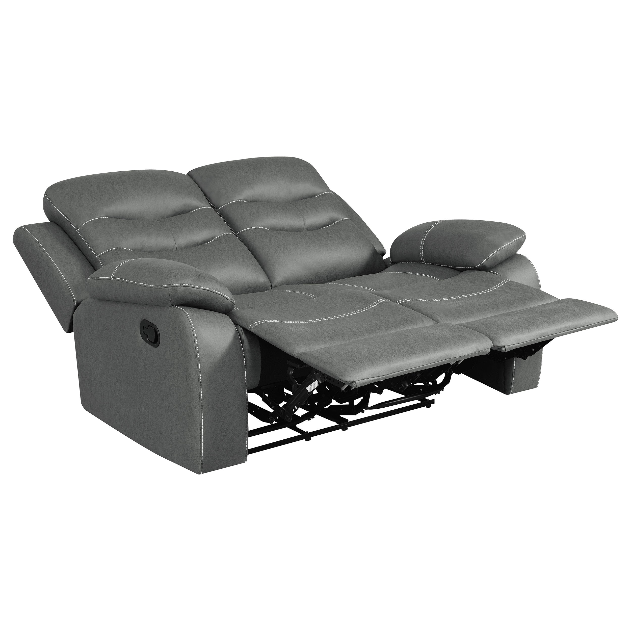 Nolan  Upholstered Sofa Set Charcoal
