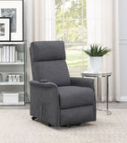 Herrera Upholstered Power Lift Massage Chair Beige