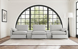 Collins  Power Reclining Home Theater Seating Dark Grey