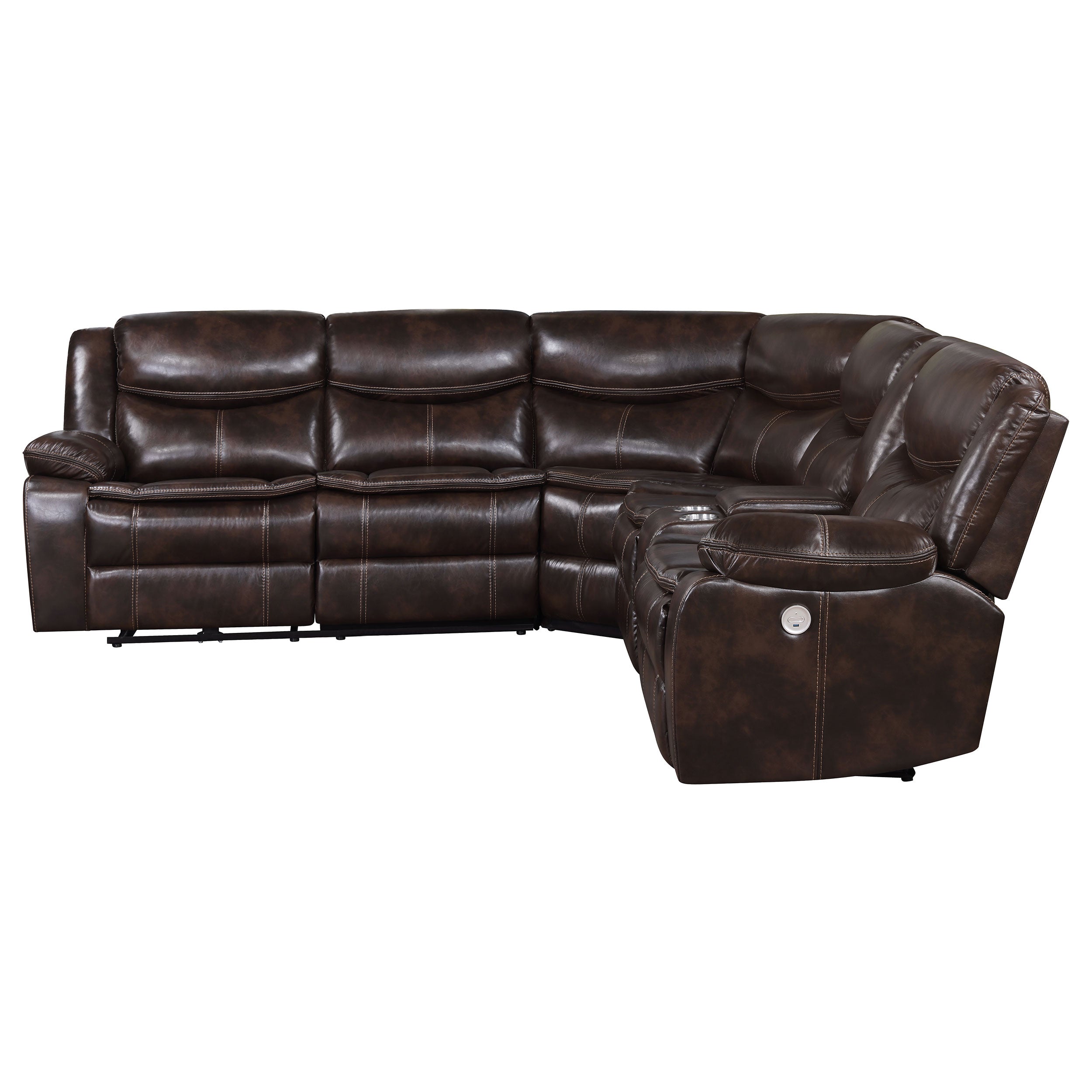 Sunny  Upholstered Modular Sectional Sofa Charcoal