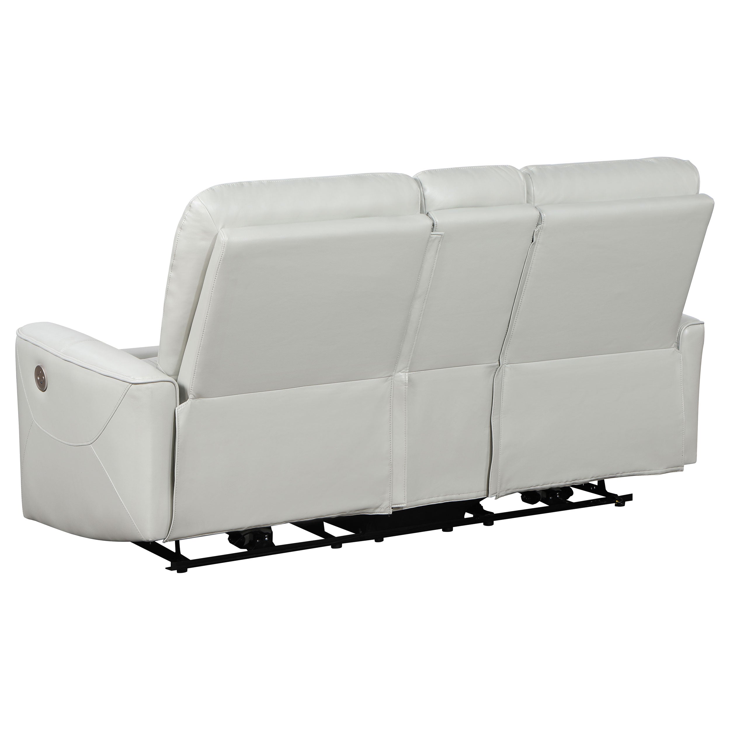 Greenfield  Power Reclining Sofa Set Dove Grey
