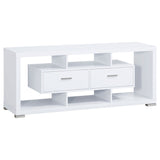 Darien 2-drawer Engineered Wood 59-inch TV Stand Cappuccino