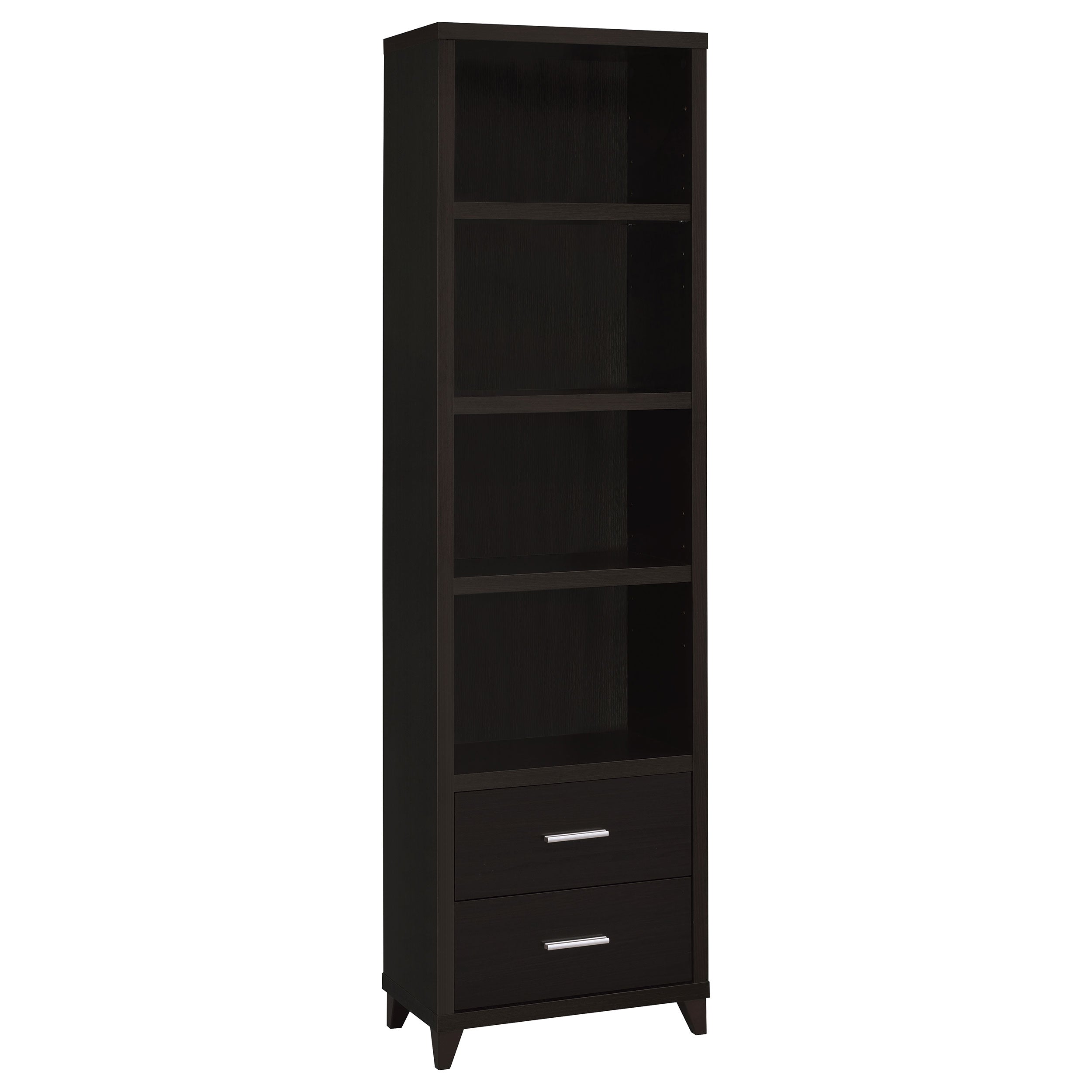 Lewes 2-door Engineered Wood 60-inch TV Stand Cappuccino