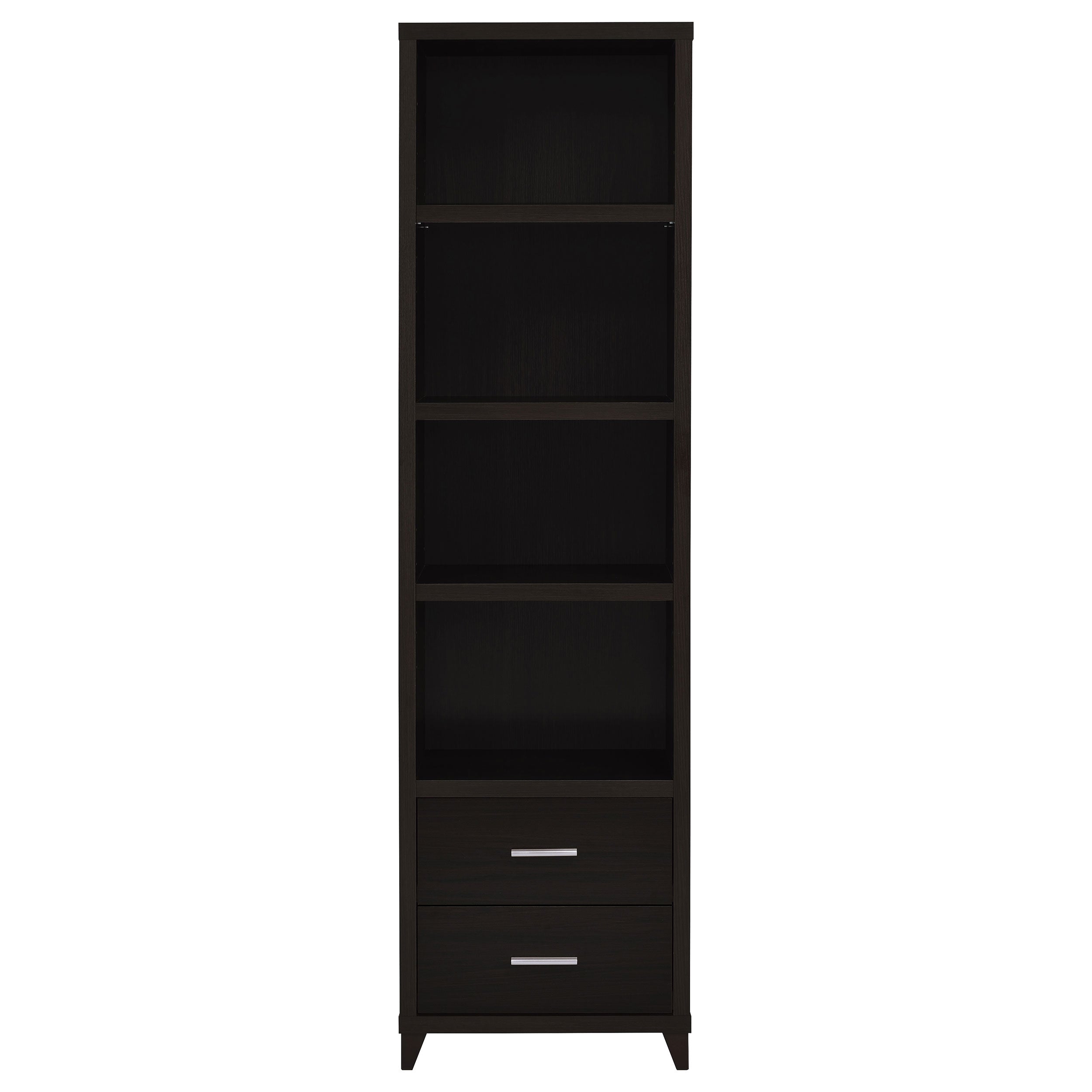 Lewes 2-door Engineered Wood 60-inch TV Stand Cappuccino